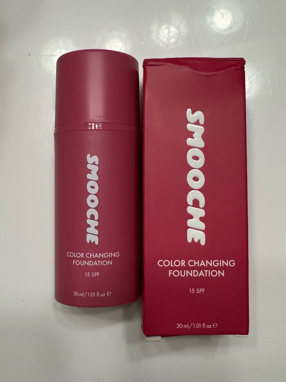 Color-Changing Foundation — Pink Shade with SPF 15